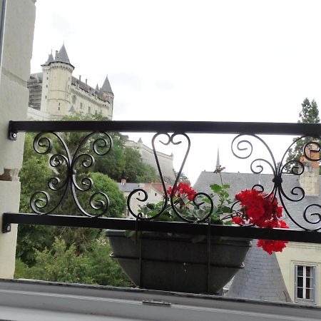 Vue Splendide Sur Chateau Saumur Bagian luar foto