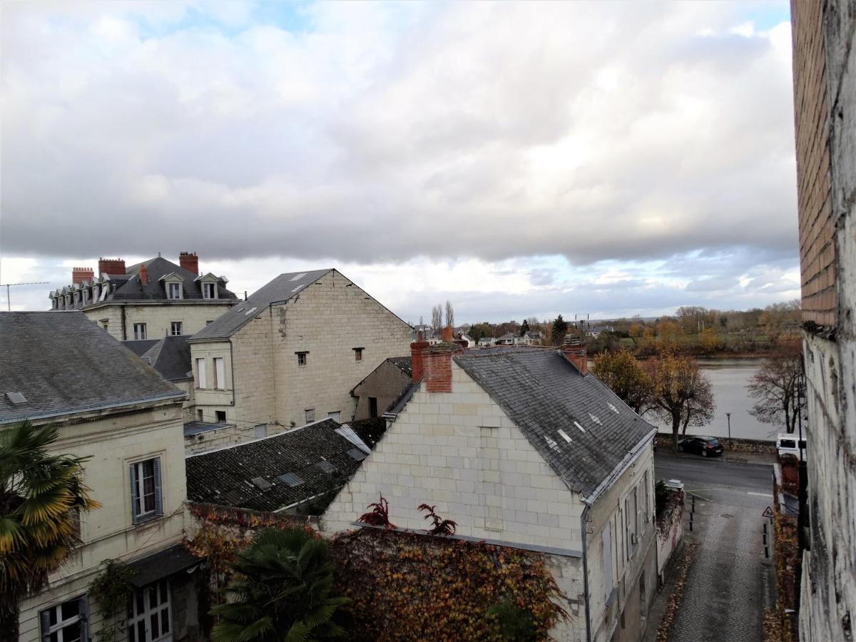 Vue Splendide Sur Chateau Saumur Bagian luar foto